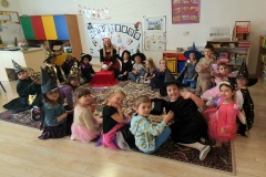 Muchomorki na dywanie