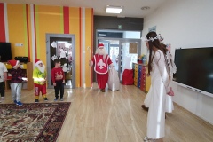 Muchomorki odwiedziny Mikołaja