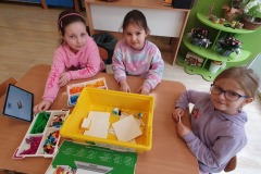 muchomorki z klockami